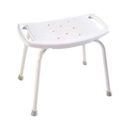 Bath Safety White Plastic 16" H X 13" L White