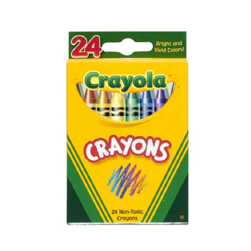 CRAYOLA 52-3024 Crayons Assorted Color Assorted Color