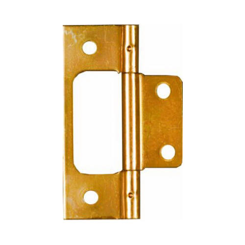 V530 Series Door Hinge, Steel, Brass, Removable Pin, Surface Mounting, 25 lb - pack of 2