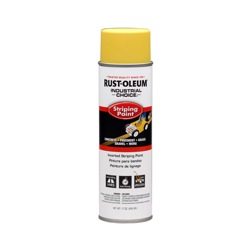 Inverted Striping Paint Industrial Choice Yellow 18 oz Yellow