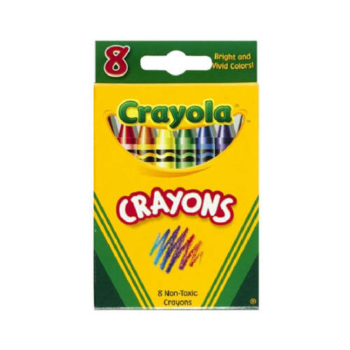 CRAYOLA 52-3008 Crayons Assorted Color Assorted Color