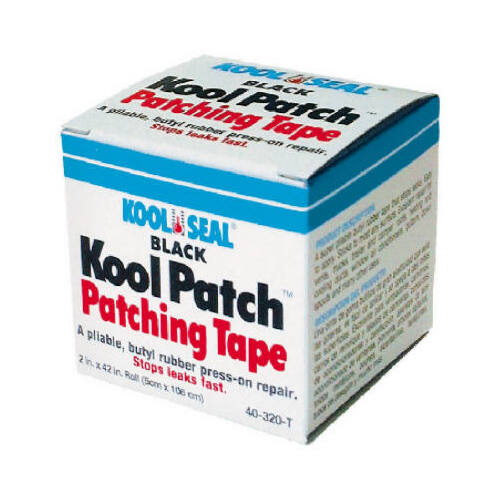Storm Patch Tape Black Butyls and EPDM rubber Black