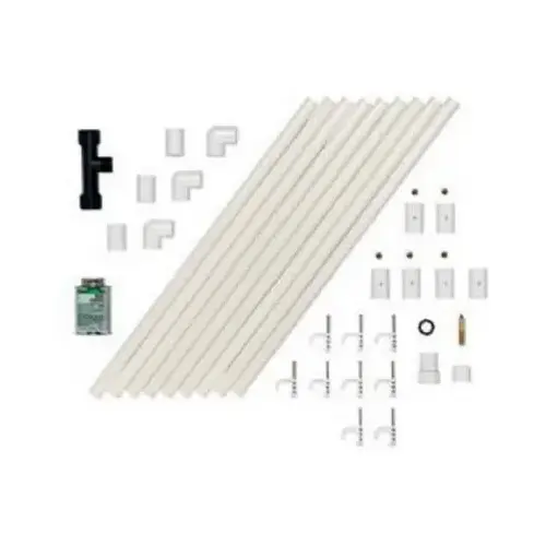 Mist Cooling System, 1/2 in Connection, PVC White