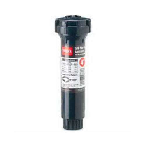 Toro 53814 570Z Pro Series Spray Sprinkler, 1/2 in Connection, 5 to 15 ft, 27 deg Nozzle Trajectory, Plastic