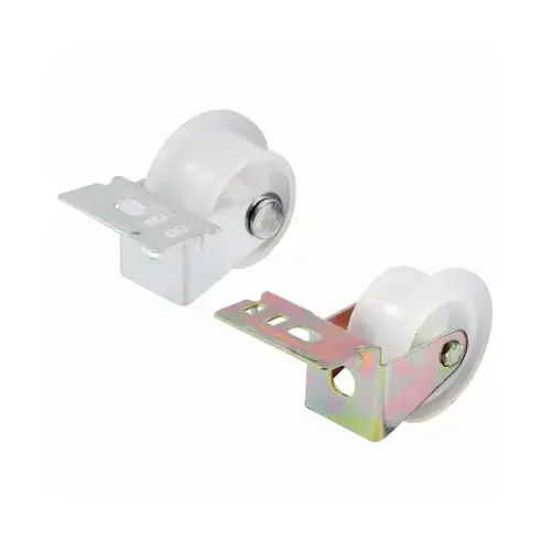 Prime-Line R 7147 Drawer Guide Assembly, 1 in Dia, Plastic/Steel, White