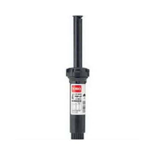 570Z Pro Series Spray Sprinkler, 1/2 in Connection, 5 to 15 ft, 27 deg Nozzle Trajectory Black