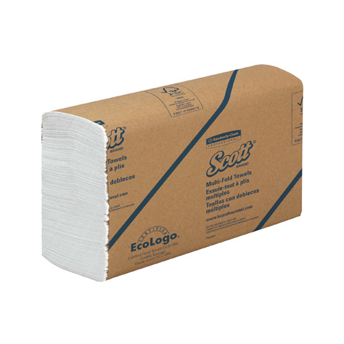 SCOTT 01840 Multi-Fold Towels 250 sheet 1 ply White