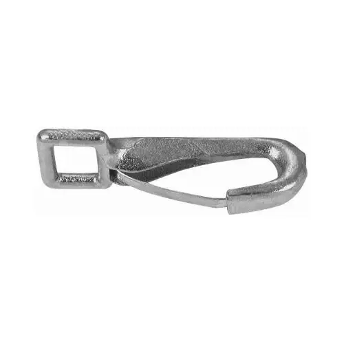 Spring Snap Zinc-Plated Iron 3-1/4" L Zinc-Plated