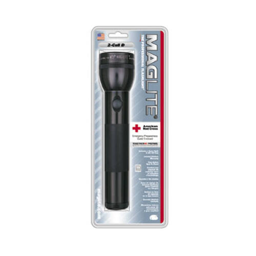 Maglite SS2D016 Flashlight Black Incandescent D Battery Black