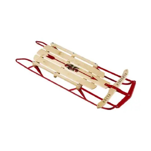 Paricon 1048-XCP2 Runner Sled, Flexible Flyer, 5-Years Old and Up Capacity, Steel, Red - pack of 2