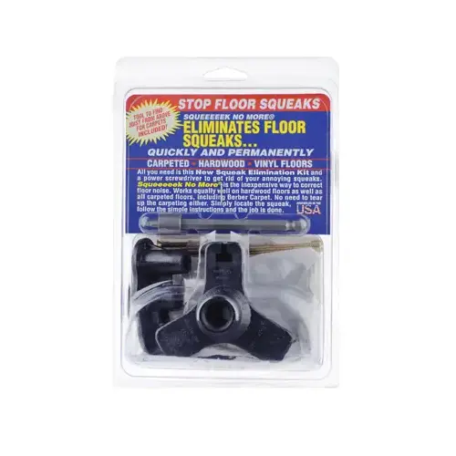 Squeek No More 3233 Screw Kit No. 8 X 3" L Square Bugle Head Zinc-Plated