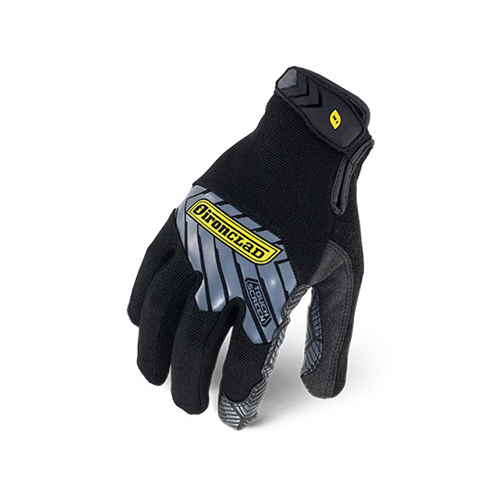 Grip Gloves Command Grip XL Silicone and Neoprene Black Black