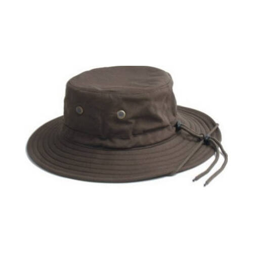 Sloggers Cotton Sun Hat with Wind Lanyard UPF 50+ Maximum Sun