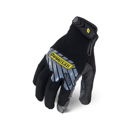 Grip Gloves Command Grip M Silicone and Neoprene Black Black