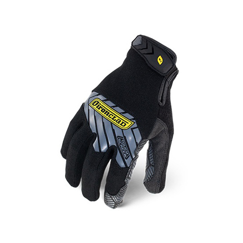 Grip Gloves Command Grip L Silicone and Neoprene Black Black