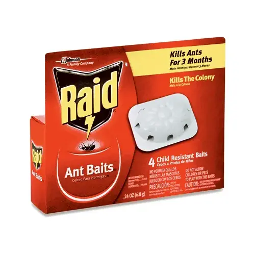 Ant Bait, Dual Control, Paste, 0.24 oz - pack of 48