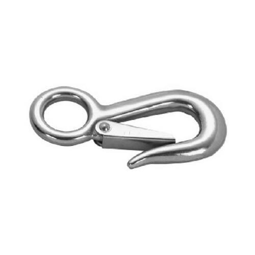 CAMPBELL CHAIN T7631604-XCP10 Snap Hook 3/4" D X 4" L Polished Steel 400 lb Polished - pack of 10