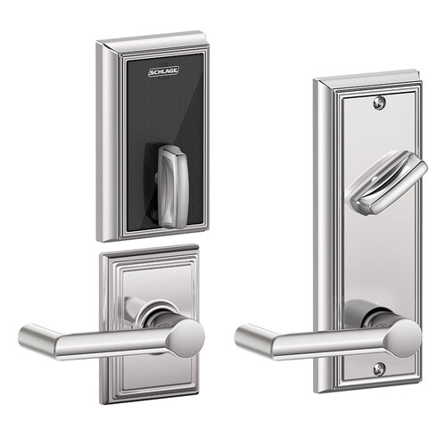 Deadbolts and Deadlatches Bright Chrome