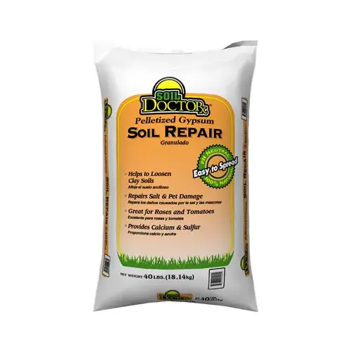 Soil Doctor 54055006 40 Lb. 1000 Sq. Ft. Coverage Gypsum