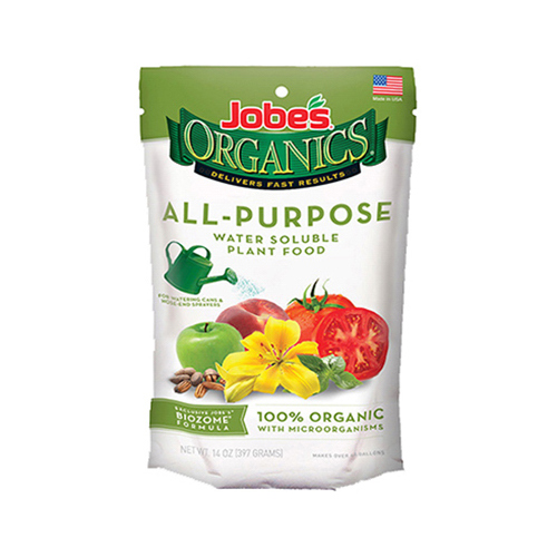 Jobes 06528 Organic Fertilizer Pack, Spike, 4-4-4 N-P-K Ratio - pack of 50