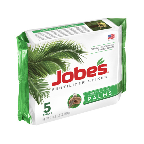 Jobes 01010 Fertilizer Pack, Spike, 10-5-10 N-P-K Ratio - pack of 5