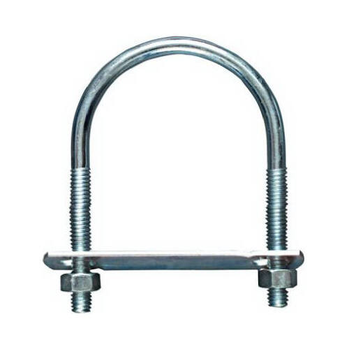 National Hardware N222208 UBolt, 3/816 Thread, 2 in L Thread, Steel