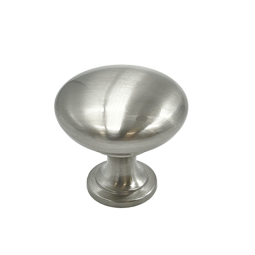 1-1/4" (32 mm) Diameter Allison Value Cabinet Knob Satin Nickel Finish - pack of 15