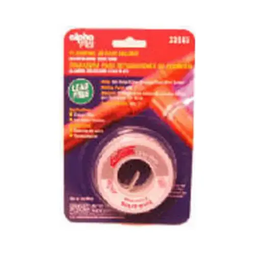 Alpha Fry 33955 Plumbing Solder 3 oz Lead-Free 0.125" D Tin/Antimony 95/5