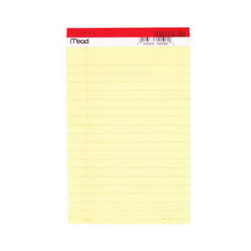 Mead 59614-XCP12 Legal Pad 5" W X 8" L 50 Yellow - pack of 12