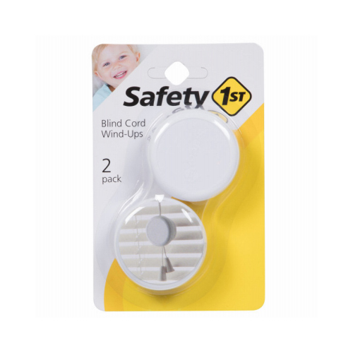 Safety 1st 222 Cord Wind-Ups White Plastic White