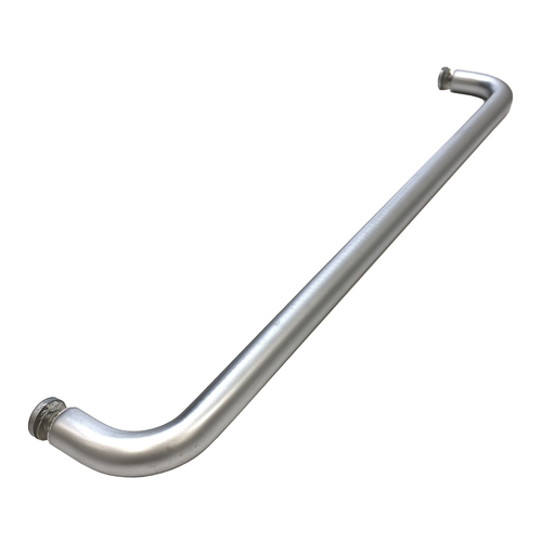 Satin Chrome 18" BM Series Single-Sided Towel Bar Without Metal Washers Satin Chrome 18" BM Series Single-Sided Towel Bar Without Metal Washers