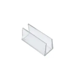 CRL D655 Translucent Plastic Top Guide Clear