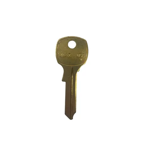 Taylor NCL NA12 Key Blank Brass Finish - pack of 10