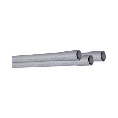 PVC Electrical Conduit, Schedule 80, 3-In. x 10-Ft.