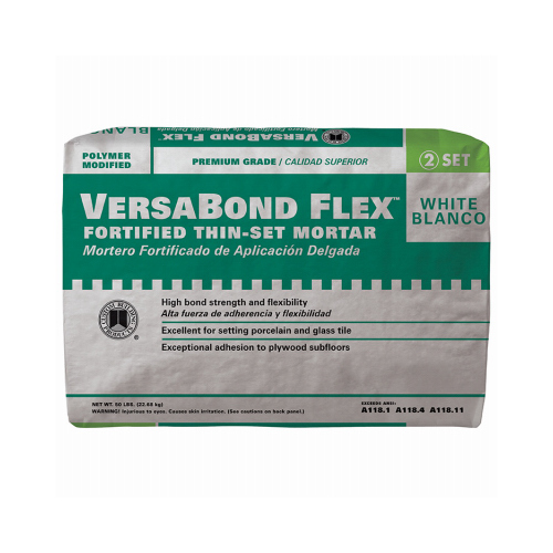 Custom Building Products VBFW50 50 Wht Versabond Flex Fortified