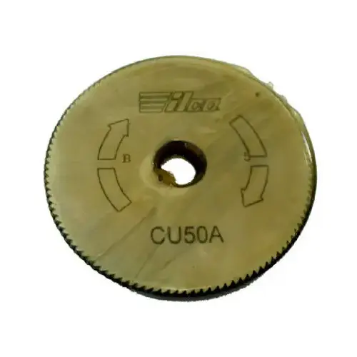 Kaba Ilco CU50A Key Machine Cutter, Milling Style, 3.15 In. Diameter, Ilco KD50A, KD71A, KD50C; Silca Bravo II, Bravo III, Bravo III w/EZ Jaw