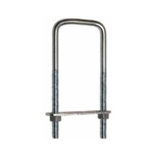 2192BC #533 Square U Bolt Zinc Plated Finish