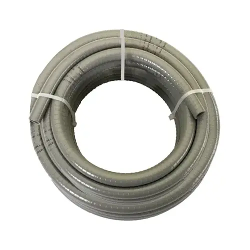 Southwire 55082603 1/2 in. x 100 ft. Liquidtight Flexible Metallic Titan Steel Conduit Gray
