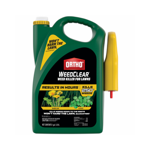 WeedClear RTU Weed Killer, Liquid, Spray Application, 1 gal Bottle