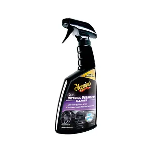 Quik Interior Detailer, 16 oz Bottle, Liquid, Slight Flower Clear