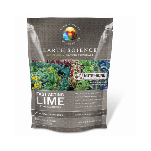 Earth Science 12131-6 Garden Lime Growth Essentials 500 sq ft 2.5 lb