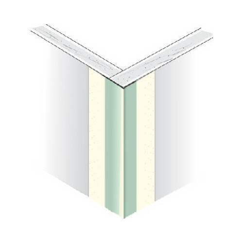 USG 280460-XCP50 Corner Bead Sheetrock 2.5" W X 10 ft. L Metal 90 Degree - pack of 50