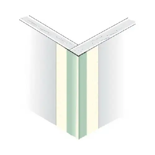 USG 280460 Corner Bead Sheetrock 2.5" W X 10 ft. L Metal 90 Degree