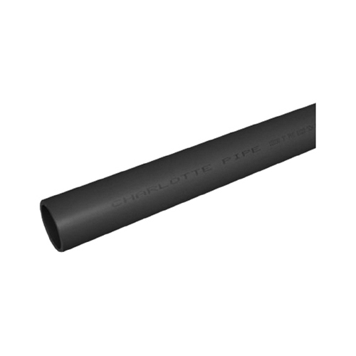 Charlotte Pipe PVC 10020 0600 Pressure Pipe Schedule 80 PVC 2" D X 20 ft. L Plain End 400 psi