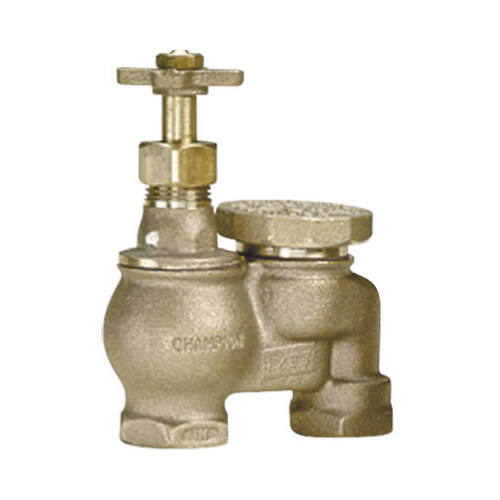 Anti-Siphon Valve Without Union, Brass, 3/4 In.