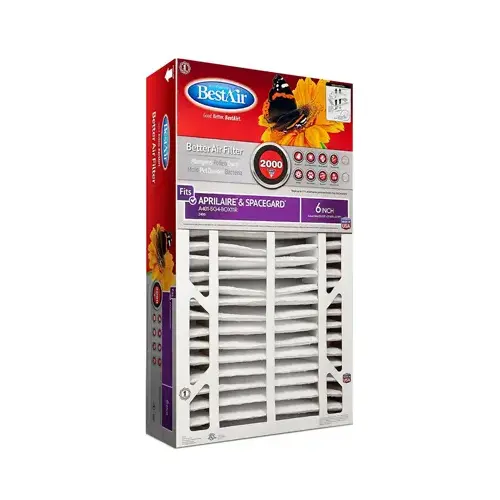 BestAir A401-SG4-BOX11R A401--11R Air Filter, 27 in L, 16 in W, 11 MERV, 1000 to 1200 MPR