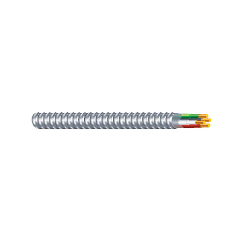 Southwire 68583421 Armorlite Armored Cable, 12 AWG Cable, 3 -Conductor, Copper Conductor, THHN/THWN Insulation