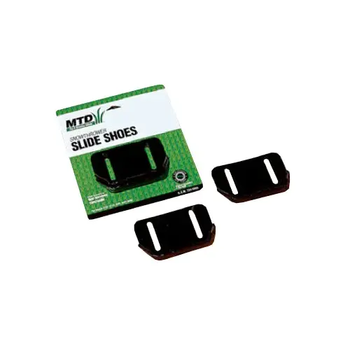 MTD Genuine Parts OEM-784-5580 Snow Blower Slide Shoe Kit For Many Brands Black