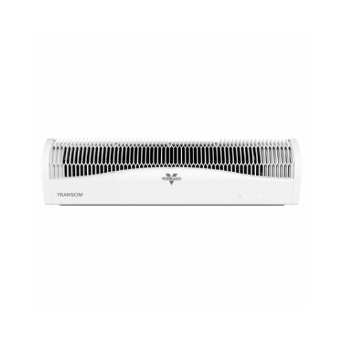 Electronically Reversible Window Fan Transom White 7.16" H 4 speed White