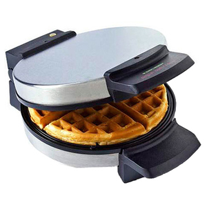 Black & Decker Belgian Waffle Maker Stainless Steel Non-Stick WMB500 NEW
